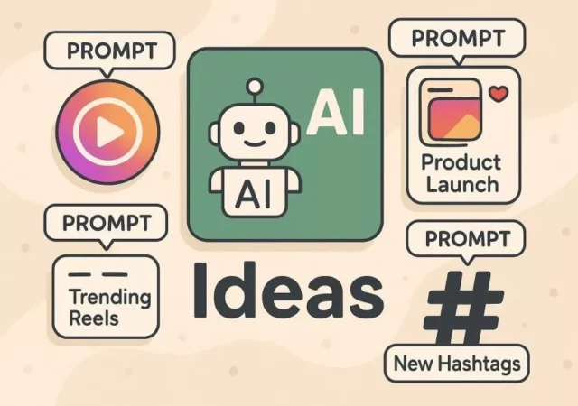 19 نمونه پرامپت برای اینستاگرام + راهنمای جامع پرامپت‌نویسی برای کپشن و پست اینستاگرام