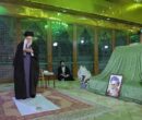 حضور رهبر انقلاب در حرم امام (ره) در آستانه دهه فجر