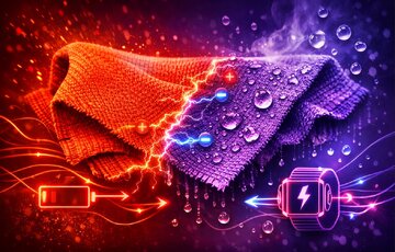 لباسی که از تعریق بدن برق تولید می‌کند