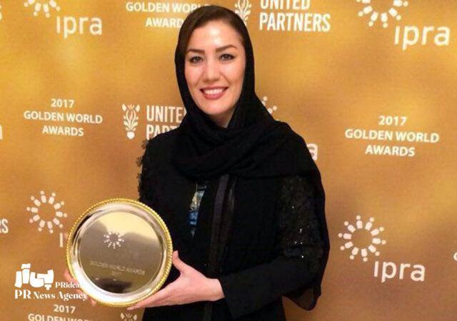 مینا نظری بانوی روابط‌عمومی تبریز به زنجیره صلح جهانی پیوست