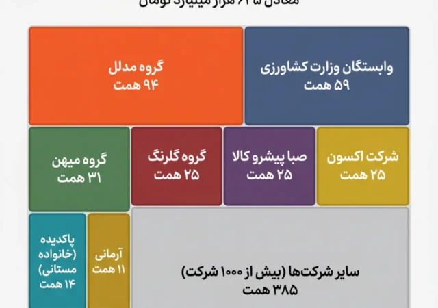 میهن، گلرنگ و اکسون هر کدام ۲۵ همت ارز ترجیحی گرفتند