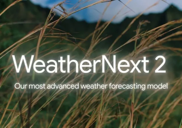 گوگل از هوش مصنوعی پیش‌بینی آب‌وهوای WeatherNext 2 رونمایی کرد