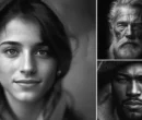۸ نمونه پرامپت پرتره سیاه سفید برای ساخت عکس‌های حرفه‌ای و هنری