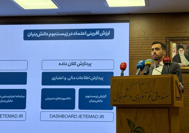تنها ۵ درصد از شرکت‌های دانش‌بنیان سهمی بالغ بر ۹۰ درصد از تسهیلات را در اختیار دارند