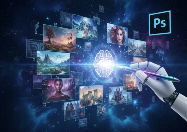 راهنمای کامل هوش مصنوعی فتوشاپ: فعال‌سازی و استفاده حرفه‌ای در ۲۰۲۶
