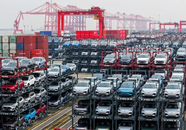 صادرات اجباری چین برای تسخیر بازار خودرو