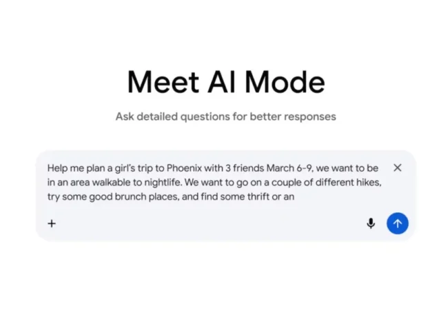 گوگل حالا با AI Mode در برنامه‌ریزی سفر به کاربران کمک می‌کند