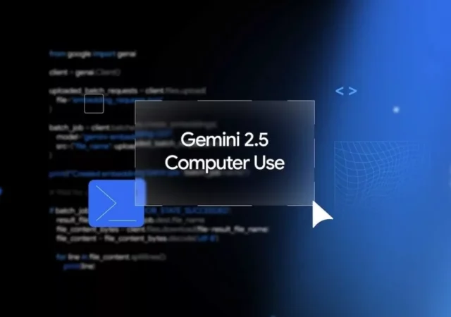 گوگل مدل Gemini 2.5 Computer Use را با قابلیت کنترل مرورگر معرفی کرد [تماشا کنید]