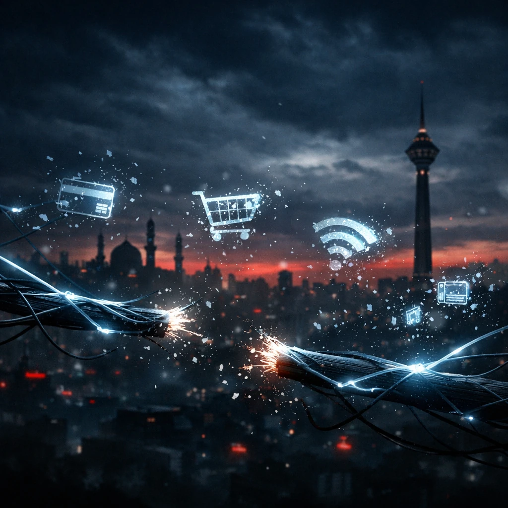 ۱۰۰ همت از تراکنش‌ها در ۲۰ روز قطعی اینترنت از بین رفت