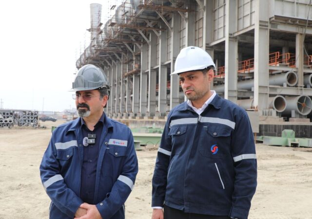 روند اجرای پروژه احیاء ۲ صبا فولاد خلیج فارس به خوبی پیش می رود