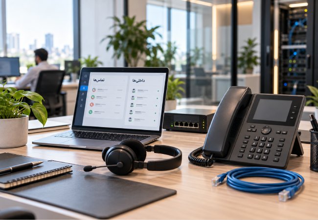 تلفن VoIP چیست؟ وقتی تلفن از یک دستگاه به زیرساخت ارتباطی تبدیل میشود تجهیزات مورد نیاز برای راه اندازی تلفن VoIP