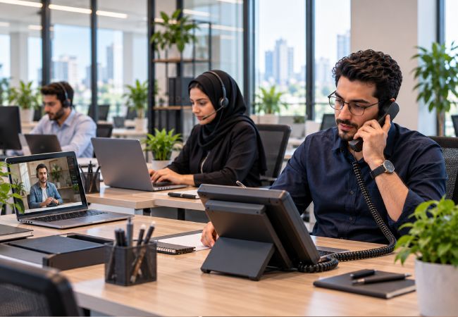 تلفن VoIP چیست؟ وقتی تلفن از یک دستگاه به زیرساخت ارتباطی تبدیل میشود استفاده از تلفن VoIP در شرکت چندشعبهای و تیم دورکار